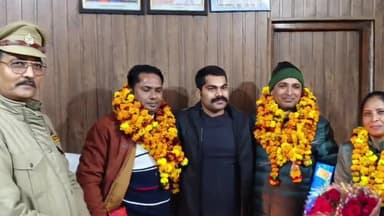 रुदौली: गैर जनपद स्थानांतरण पर रुदौली कोतवाली में भावुक विदाई समारोह का आयोजन हुआ