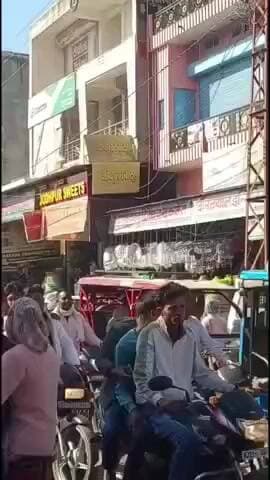 बसवा: बांदीकुई के बाजार में लगा जाम, वाहन चालक और परीक्षार्थी हुए परेशान