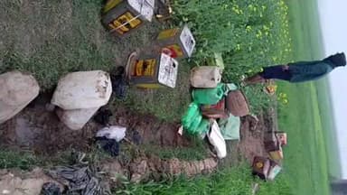 घोसवरी: थाना क्षेत्र में अवैध शराब के खिलाफ अभियान, लगभग आठ सौ लीटर शराब नष्ट की गई