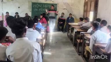 बड़ौदा: शासकीय विद्यालय चन्द्रपुरा में स्वास्थ्य शिविर, स्कूली विद्यार्थियों के हीमोग्लोबिन की जांच हुई