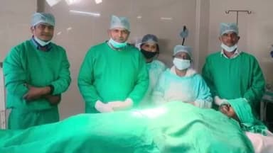 बरेली: बरेली सिविल अस्पताल में एनएसव्हीटी तकनीक से पुरूष नसबंदी की गई