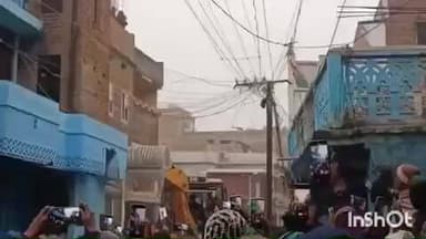 मोहिउद्दीननगर: मोहिउद्दीननगर बाजार में अतिक्रमण के खिलाफ चला बुलडोजर, मचा हड़कंप