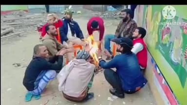 फलका: शुक्रवार सुबह से तेज हवा ने बदला मौसम, कंपकपाने वाली ठंड से लोग परेशान