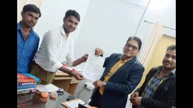 मनोहरथाना: बेलास गांव के किसानों ने मनोहर थाना उपखंड अधिकारी से अपनी कृषि भूमि को अवाप्ति मुक्त करने की मांग की