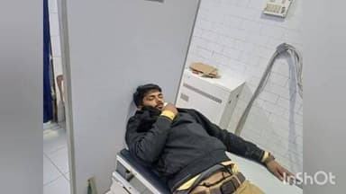 कटोरिया: कटोरिया चौक पर बाइक दुर्घटना में एक युवक जख्मी