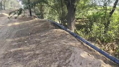 रावला: 6PSD गांव में अज्ञात चोरों ने सरकारी पाइपलाइन चोरी करने का किया प्रयास