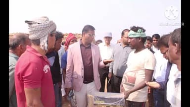 जिले के कलेक्टर ने भेड़वन व हरदी धान उपार्जन केंद्रों का किया औचक निरीक्षण, किसानों के सामने पुनः तौल कर परखी पारदर्शिता