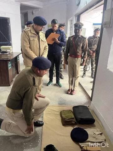 कसमार: कसमार थाना में पुलिस अधीक्षक, बोकारो द्वारा किया गया वार्षिक निरीक्षण