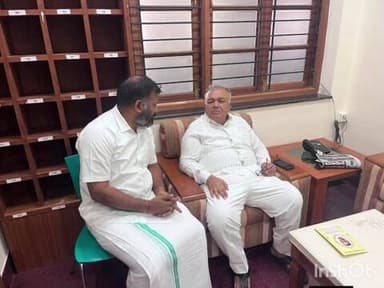 ಬೈಂದೂರು: ಬೆಳಗಾವಿಯಲ್ಲಿ ಸಚಿವರಾದ ರಾಮಲಿಂಗ ರೆಡ್ಡಿ ಅವರನ್ನು ಭೇಟಿ ಮಾಡಿದ ಬೈಂದೂರು ಶಾಸಕ ಗುರುರಾಜ್ ಗಂಟಿಹೊಳೆ