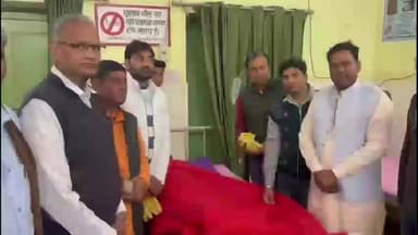 सूरजगढ़: सूरजगढ़ में भाजपाइयों ने कानून मंत्री अर्जुन राम मेघवाल और सांसद घनश्याम तिवाड़ी के जन्मदिन पर किए सेवाभावी कार्य