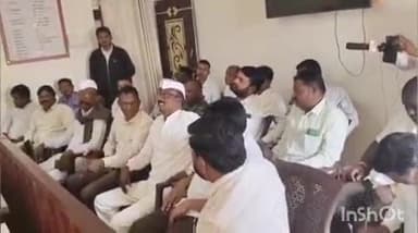 पेठ: जोगमोडी रस्ता दुरुस्तीच्या कामासंदर्भात सर्वपक्षीय पदाधिकाऱ्यांनी तहसीलदारांची भेट घेऊन केली गुणवत्तेची तक्रार