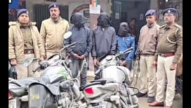 मैरवा: मैरवा थाना पुलिस ने कोढ़ा गिरोह का पर्दाफाश कर तीन अभियुक्तों को किया गिरफ्तार