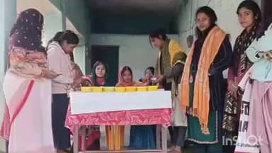 कुर्था: निघवां पंचायत में अन्नप्राशन दिवस धूमधाम से मनाया गया