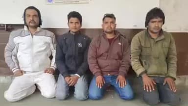 कामां: जुरहरा पुलिस ने साइबर ठगी के मामले में चार साइबर ठगों को किया गिरफ्तार