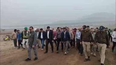 बिजावर: जल शक्ति मंत्रालय के सचिव कांताराव ने ढोड़न बांध निर्माण में गति बनाए रखने को कहा