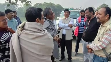 খড়গ্রাম: দীর্ঘ অসুস্থতার পর জয়দেব মুখার্জির মৃত্যু, পরিবারের পাশে তৃণমূল নেতৃত্ব