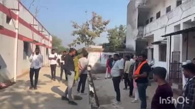 थानखम्हरिया: नगर पंचायत साजा में निर्माण कार्य एवं अतिक्रमण को लेकर कांग्रेस और भाजपा पार्षद आमने-सामने आए