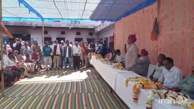 अरनोद: राजस्व मंत्री हेमंत मीणा ने दलोट में अन्नपूर्णा रसोई का उद्घाटन किया, ट्रॉमा सेंटर का शिलान्यास भी किया