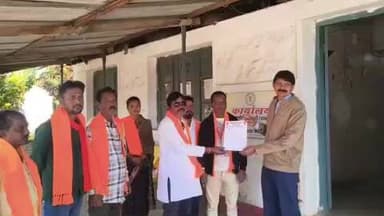 पखांजूर: PWD विभाग की लापरवाही पर फूटा जनआक्रोश, शिवसेना ने SDM को सौंपा ज्ञापन