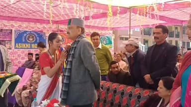 ननखड़ी: ज्यूरी में आयोजित कार्यक्रम में सातवें वेतन आयोग के अध्यक्ष नंदलाल ने मुख्य अतिथि के रूप में की शिरकत