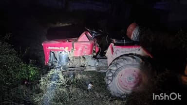 गभाना: हाईवे पर भांकरी के पास ट्रक ने टैक्टर में मारी टक्कर, हादसे में एक युवक की मौत, साथी गंभीर घायल