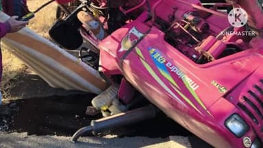 छिंदवाड़ा: छिंदवाड़ा के घाट परासिया में तेज गति के कारण अनियंत्रित होकर पलटा ट्रैक्टर, दुर्घटना