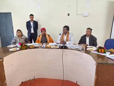 प्रेमनगर: प्रेमनगर विधायक की उपस्थिति में हुई विकास खण्ड स्तरीय समीक्षा बैठक