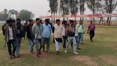 মঙ্গলকোট: মঙ্গলকোটের ধারসোনা ফুটবল মাঠে অনুষ্ঠিত হবে MLA CUP-2025, তার প্রস্তুতি খতিয়ে দেখলেন এলাকার বিধায়ক অপূর্ব চৌধুরী