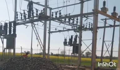 कुम्भराज: मोहम्मदपुर गांव में विद्युत सब स्टेशन का निर्माण कार्य जारी, चाचौड़ा विधायक ने कहा कार्य जल्द होगा पूरा