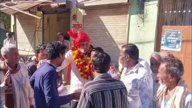 सिंगोली: रतनगढ़ में कांग्रेस अध्यक्ष का अल्पसंख्यक समुदाय ने किया स्वागत, कस्बे में निकाला जुलूस