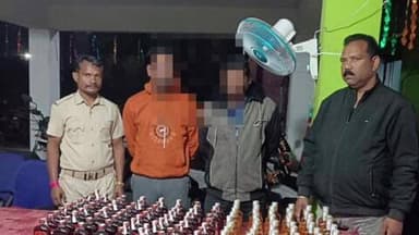 ତିର୍ତ୍ତୋଲ: ତିର୍ତୋଲ ଥାନା ଅଞ୍ଚଳ ରେ ତିର୍ତୋଲ ପୋଲିସ ର ଚଢ଼ାଉ ବିପୁଳ ପରିମାଣରେ ବିଦେଶୀ ମଦ ଜବତ ସହ ଅଭିଯୁକ୍ତ ଗିରଫ