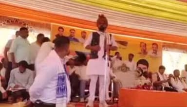 સાગબારા: કાટુગામ ખાતેથી ધારાસભ્ય ચૈત્રરભાઈ વસાવાએ આદિવાસીઓ વિશે જોરદાર ભાષણ કર્યુ.