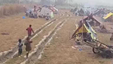 सैफई: सैफई क्षेत्र में कड़ाके की ठंड से जनजीवन प्रभावित, मजदूरों और किसानों को परेशानी; सरकार से कंबल की गुहार