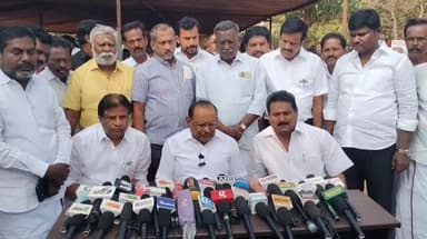 ஆலங்குடி: இடைத்தேர்தலை கண்டு ஓடியவர்தான் நடிகர் விஜய் வடவாளத்தில் அமைச்சர் ரகுபதி செய்தியாளர்களிடம் பேட்டி