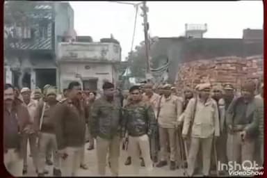 नकुड: हिंदू रक्षा दल की चेतावनी के बाद खेड़ा अफगान पुलिस छावनी में तब्दील