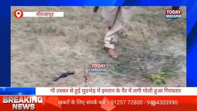 #मिर्जापुर पुलिस के साथ हुई #मुठभेड़ में गौ #तस्कर इमरान हुआ #गिरफ्तार 20 राशि गोवंश बरामद....
#todaymirzapur
#मिर्जाप...