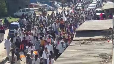 કપડવંજ: જનતાના પ્રશ્નો અને અવાજને લઈને આગળ વધતી કોંગ્રેસની જન આક્રોશ યાત્રાના દ્વિતીય ચરણની ફાગવેલથી શરૂઆત થઈ