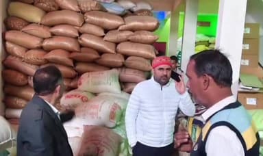 कलेक्टर के निर्देश पर बरखेड़ा में कार्रवाई, दो फर्मों से अवैध रूप से भंडारित 846 क्विंटल धान जब्त