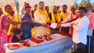 घुघरी: पिपरिया खुर्द में विधायक नारायण सिंह पट्टा जी ने क्रिकेट टूर्नामेंट का समापन किया