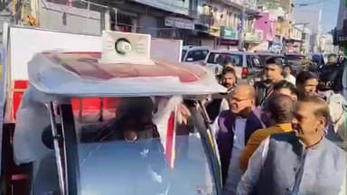 रामगंजमण्डी: रामगंजमंडी में 23-24 और 25 को धार्मिक आस्था एवं भक्ति का महासंगम, शिक्षा मंत्री ने प्रचार रथों को दिखाई हरि झंडी