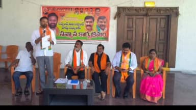 మంథని: గెలుపొందిన సర్పంచ్ వార్డ్ మెంబర్స్ లకు సన్మానం., ఎన్నికల రివ్యూ సమావేశంలో మంథని బిజెపి