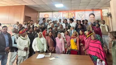 चित्तौड़गढ़: महाशिवरात्रि मेले को लेकर संगम महादेव मंदिर समिति ने विधायक कार्यालय पर सौंपा ज्ञापन