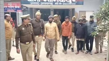 कुंडा: मानिकपुर पुलिस ने चोरी का खुलासा किया, बिटियन का मेला ग्राउंड से चार आरोपियों को गिरफ्तार कर 6.2 लाख का माल बरामद किया