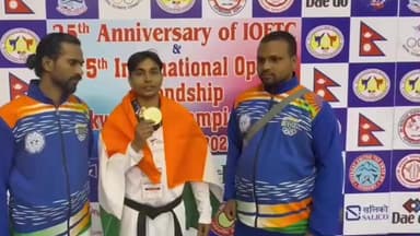 दुधि: रवि ने ताइक्वांडो चैंपियनशिप में जीता गोल्ड, नेपाल में इंटरनेशनल ओपन फ्रेंडशिप चैंपियनशिप में 10 देशों के खिलाड़ी पहुंचे