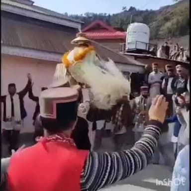 ठियोग: चिखड़ेश्वर महाराज की धावाला यात्रा के दूसरे दिन वहां मौजूद लोगों ने देवता महाराज के दर्शन किए