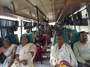 ছয়গাঁও: ছয়গাঁৱৰ পৰা প্ৰধান মন্ত্ৰীৰ সভালৈ হাজাৰ হাজাৰ লোকৰ যাত্ৰা