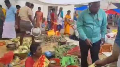 காளையார்கோவில்: கெட்டுப்போன மீன், இறால் நாட்டரசன்கோட்டை வாரச்சந்தையில் பறிமுதல்