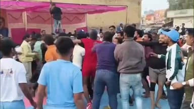चंदला: चंदला में सांसद खेल महोत्सव में कबड्डी मैच के दौरान बवाल, खिलाड़ियों में मारपीट, कुर्सियां चलीं