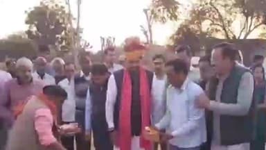 नवलगढ़: दुर्जनपुरा में उपस्वास्थ्य केंद्र भवन का समारोहपूर्वक शिलान्यास, विधायक विक्रम सिंह जाखल ने रखी नींव