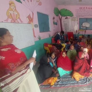 सूर्यपुरा: सूर्यपुरा और दावथ के विभिन्न आंगनवाड़ी केंद्रों पर सामाजिक अंकेक्षण कार्यक्रम आयोजित किया गया